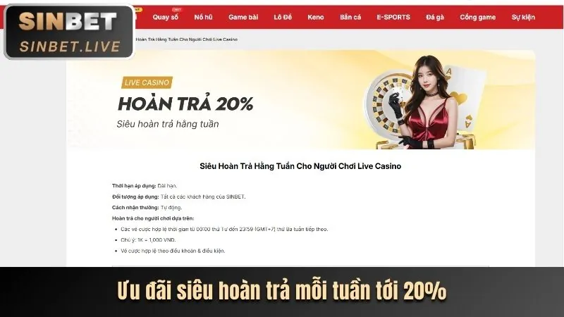 Thưởng nạp tiền và hoàn trả 333vin